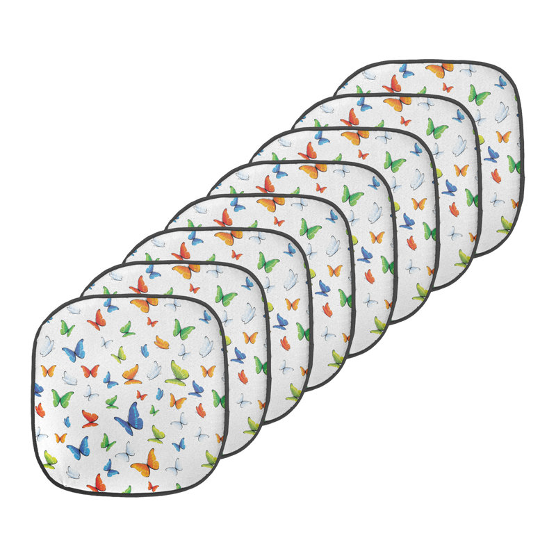 Coussin de siège papillon