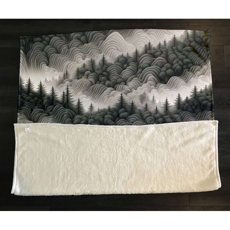 Throw Blanket, 51" W x 60" L