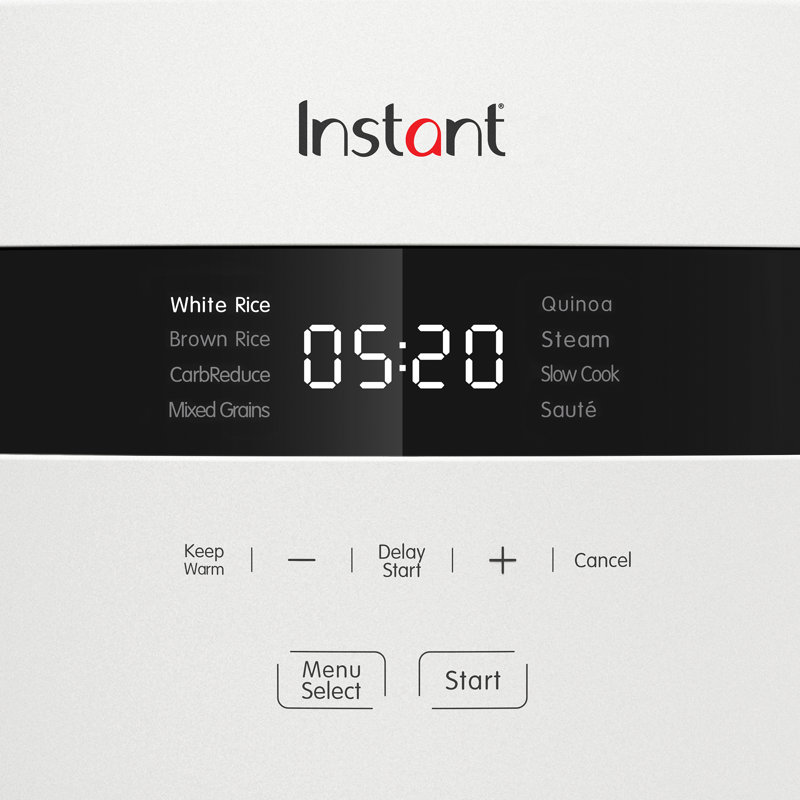 Cuiseur instantané multigrain avec carafe 20 tasses