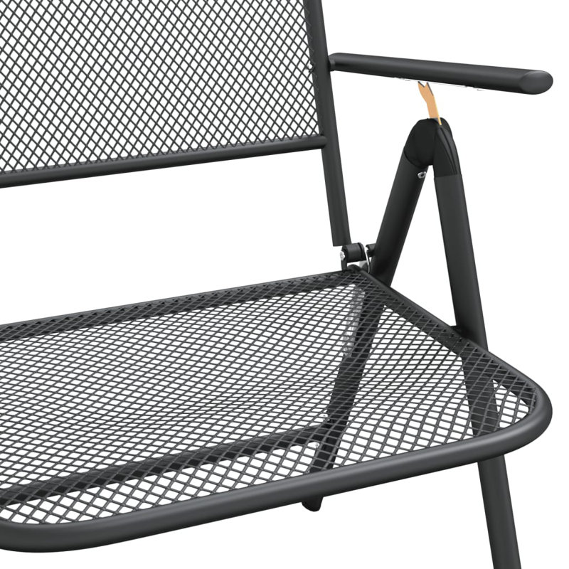 Pami Patio Dining Set with Rectangular Table, 78.7" L x 37.4" W x 28.3" H, 8