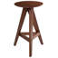Set of 2 Wooden Bar Stools AROMA-605548258