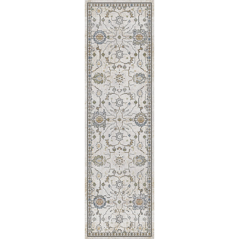 TREVI 13251-180 CREAM/BEIGE, Runner 2'2" x 7'