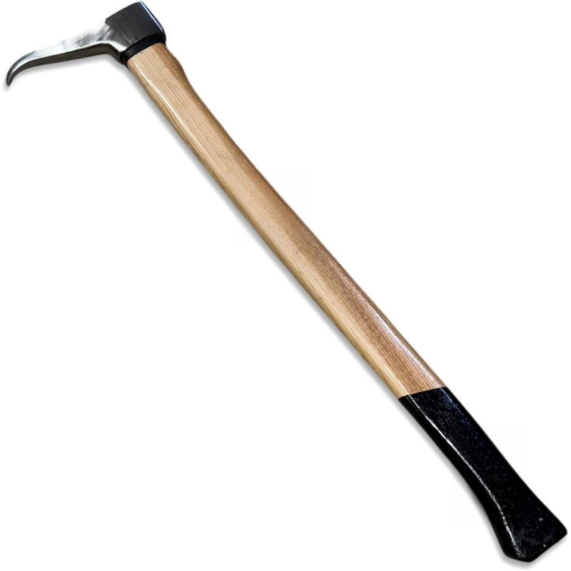 Platinum Pickaroon Logging Tool – 28" Heavy Duty Log Roller & Hookaroon with USA Hickory Handle,orestry, Firewood & Lumber Handling Tool,Drop Forged Steel Head for Dragging & Stacking Logs