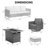 Hansencamp 7 - Person Outdoor Seating Group With 41" Fire Pit With Swivel Glide Chair And Cushions-377868220-377868223