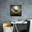 «Moonrise Yellow Dog» par Ryan Fowler, estampe numérique sur toile-134563329