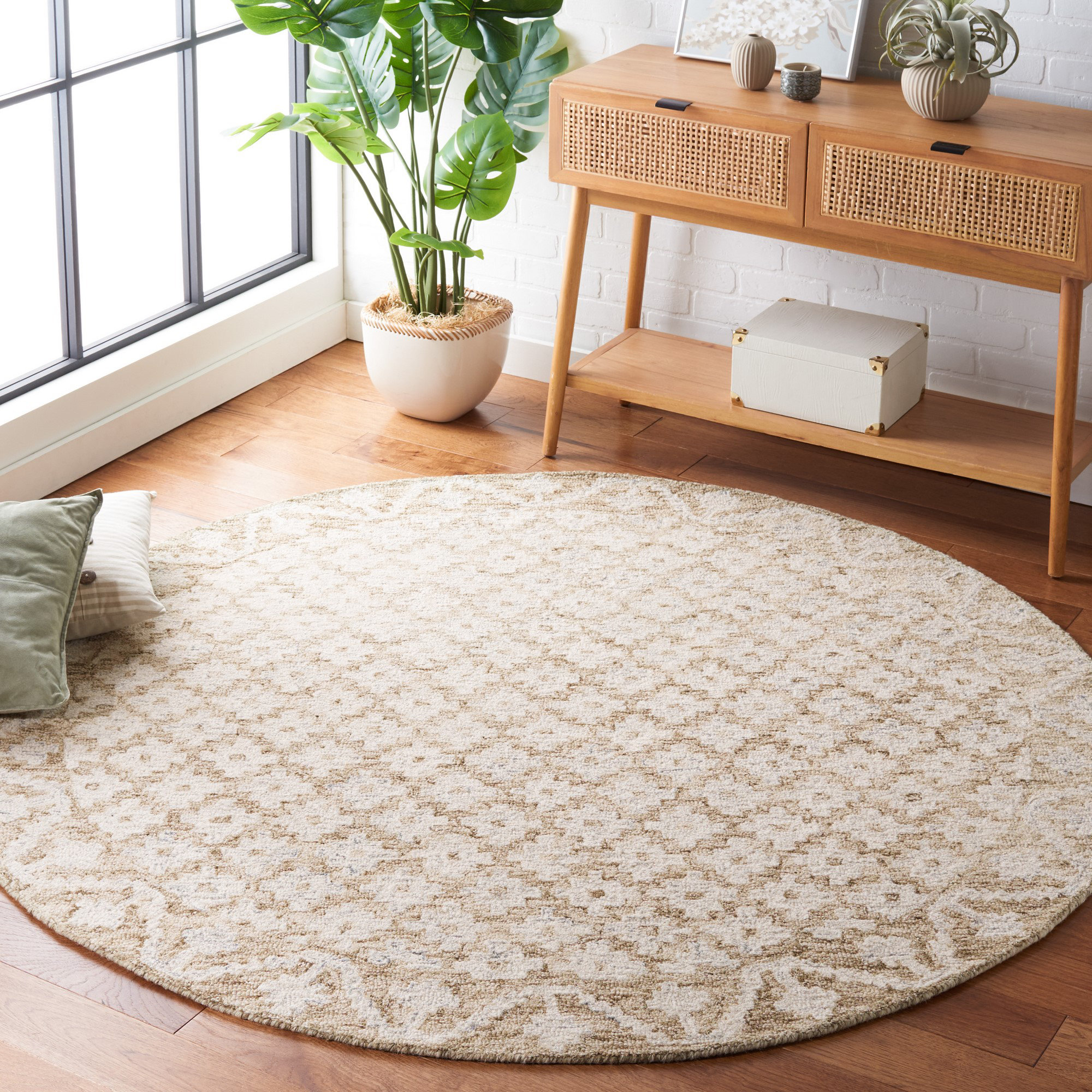 Heath Handmade Rug, Round 6'
