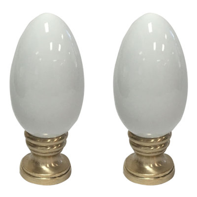 Faîteau lampe en céramique en forme d’oeuf