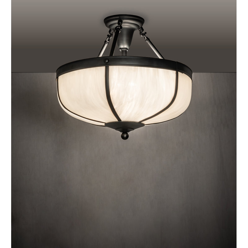 Stringham 3 - Light Semi Flush Mount