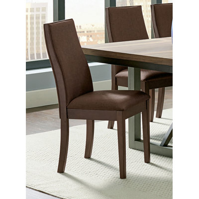 Bynoe Upholstered Dining Chair Chocolate