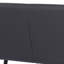Banc de style contemporain brossé