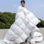 Édredon en duvet d'oie avec housse de couette silencieuse ultra douce et confortable toutes saisons avec housse en coton égyptien, édredon moelleux et chaud-123491520