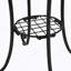 Table d'appoint de patio avec tablette-1701405261