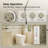 Calla Smart Bidet Toilet – Instant Warm Water Cleansing, 4-level Heated Seat, Antibacterial Surface, Multi-layer Safety Protection, Auto Flush, Energy-saving Design