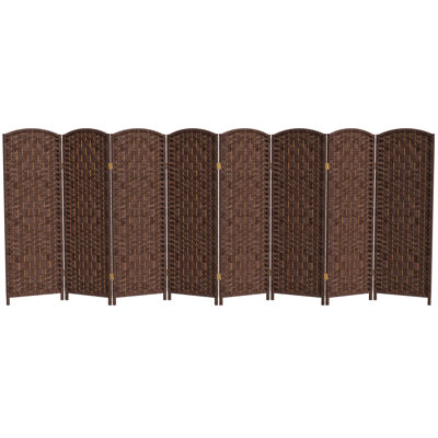 Short Diamond Weave Folding Screen
