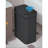 Touchless Bathroom Trash Can,2.5 Gallon Smart Trash Can Sensor Motion,Skinny Trash Bin With Lid,Electric, Narrow, Plastic, Auto Open,(Black)