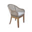 Chaise de patio avec coussin Boodram