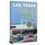 Classic Vegas - Reproduction d'art graphique sur toile tendue-1885676064