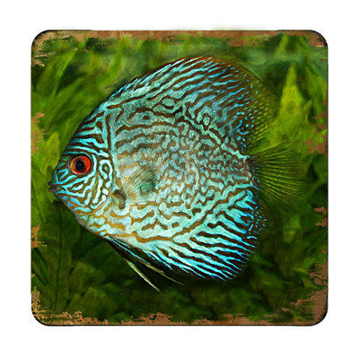 Sous-verre fish