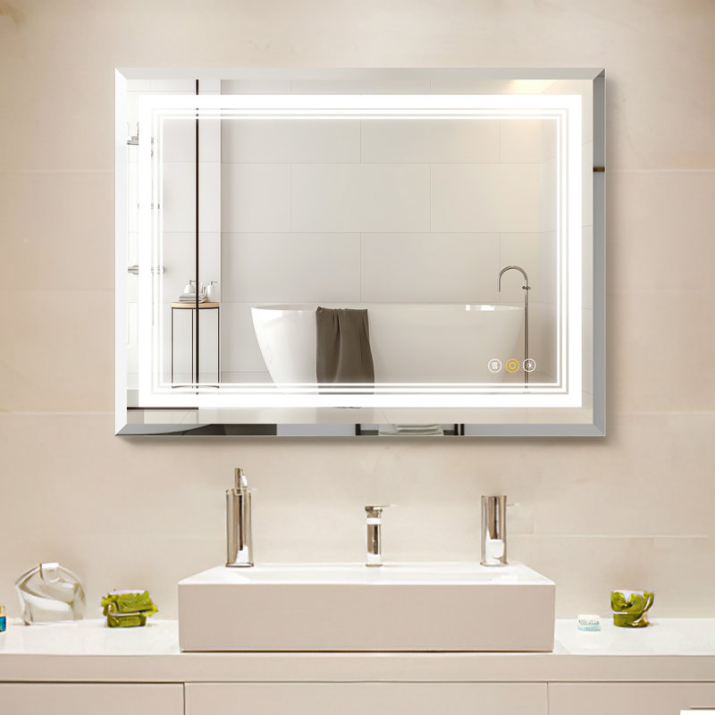 Rectangle LED Mirror, 36" x 30"