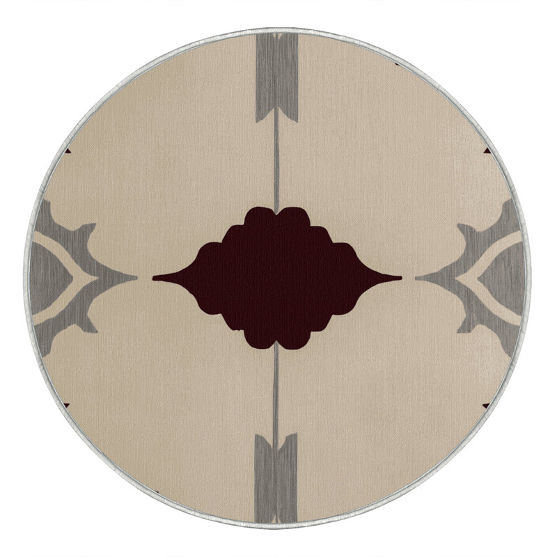 Tapis à dynamique encadrée, Rond 3 pi