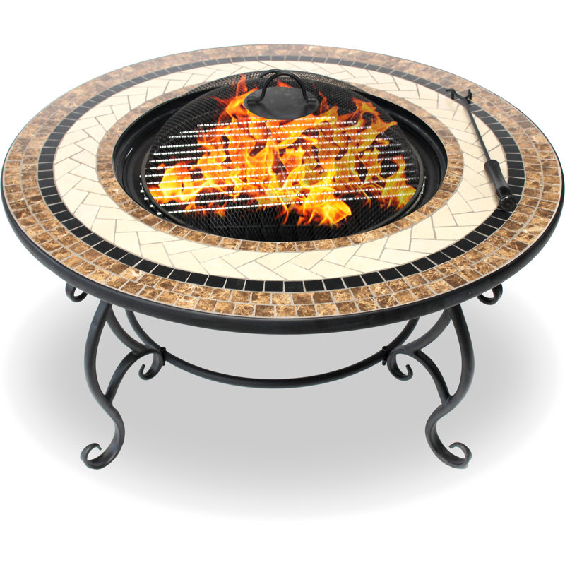 Hetton Round Iron Fire Pit