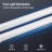 5Ft 23W Led Freezer Tube Lights, 3335Lm Commercial Refrigerator Cooler Light Fixture, 5000K Daylight-125122099