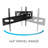 Full Motion, Crafted Steel, TV Mount