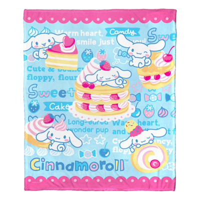 Jeté en soie Sanrio Cinnamoroll