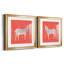 Plains Zebra I - ensemble de 2 peintures encadrées-214771447-214771444