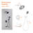 All-In-One Kit with Rough in-Valve-83003863