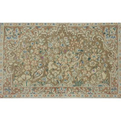 Vegetable Dye Traditional Rug 2x3
