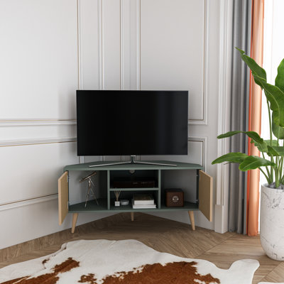 Ibarra Corner TV Stand for TVs up to 55"