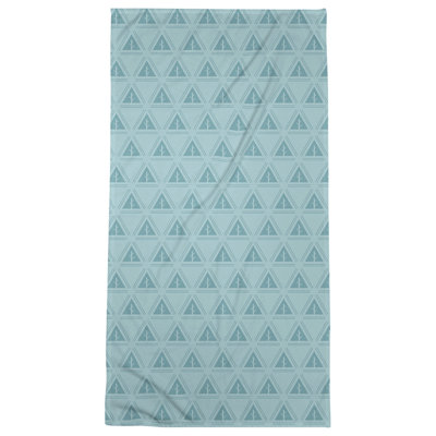 Serviette de bain d’arbre minimaliste classique Barbra