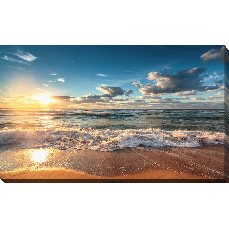 " Cloudscape Over The Sea 5 ", 36" H x 60" W x 1.5" D