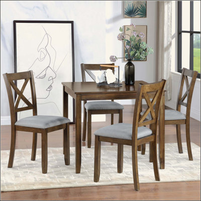 Ensemble de table de salle à manger 5 pièces Elegant Elegant