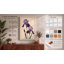 Purple Iris Study Botanical - Wrapped Canvas-1797624627-1797624626
