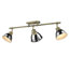 Plafonnier semi-encastré 3 lumières Bryannah-107150129-107150119