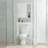 Cirencester Over-the-Toilet Bathroom Storage Cabinet with Open Shelves