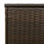 Rotin PE gris Vidaxl, acier thermolaqué, polyester-112543124-112543127