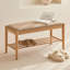 Banc rembourré brun-1587533759