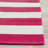 Brookvale Striped Hand-Woven Cotton Red/White Area Rug-23569520