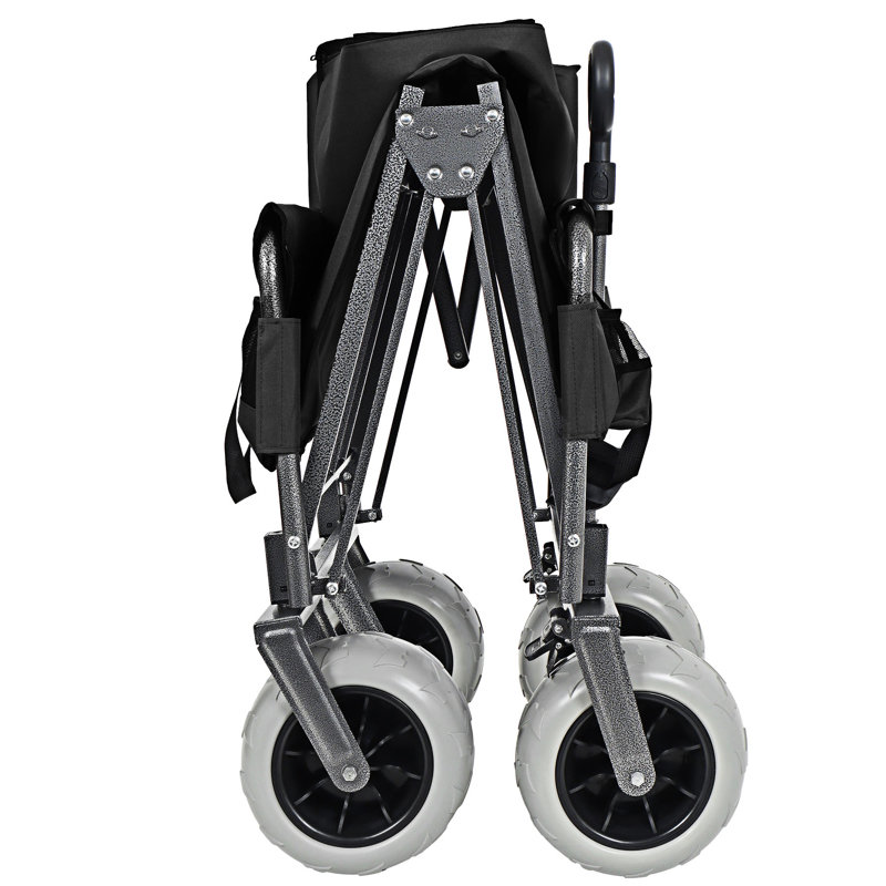 Chariot pliable avec banc Sea, Black