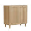 Armoire à linge double avec panier amovible