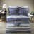 Hypoallergenic Bedding Sets, Polyester Striped Design, Modern Home Use