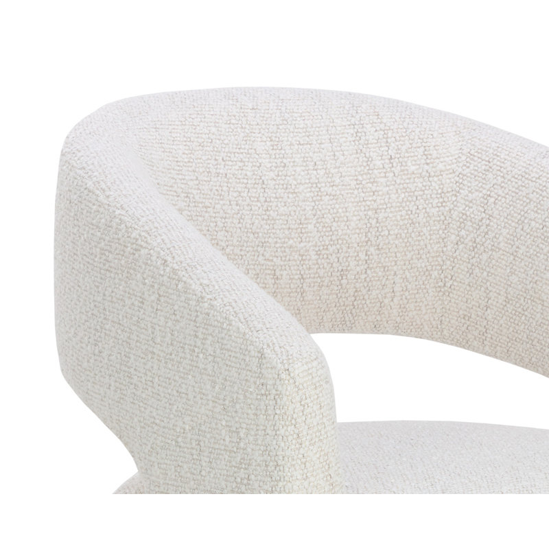 Palau Upholstered Arm Chair, Cream