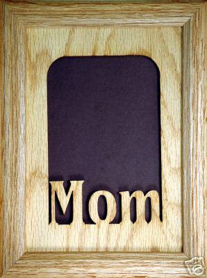 Oak Solid Wood Picture Frame with Mat