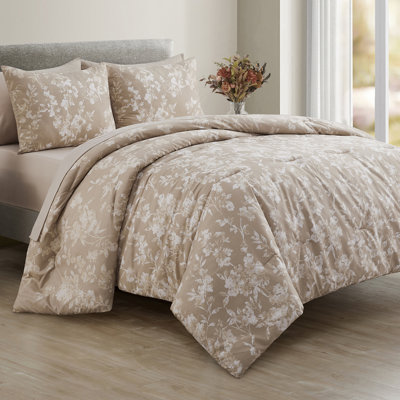 Ensemble d'édredon standard en coton 7 pièces