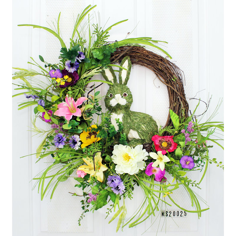 Faux Mixed Assortment Foam 24'' Wreath