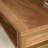 Vanity With Chic Storage, Brown Finish