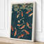 Koi in Motion Japandi - Wrapped Canvas-21944490-21944495